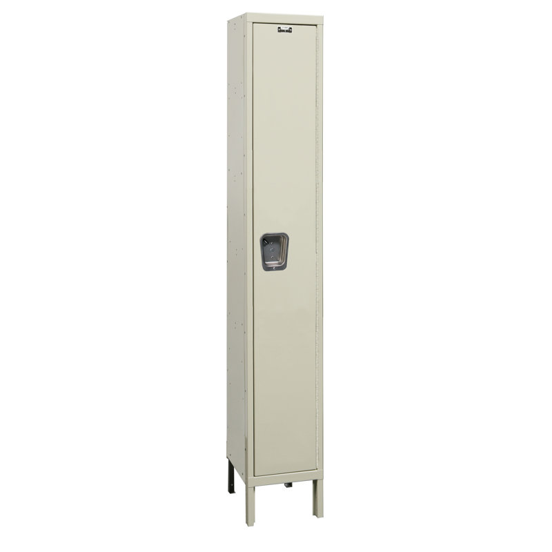 Casier large 1 niveau 1 sans entretien, Brun clair, H 78 po x l 12 po x P 18 po