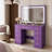 43.3'' W Makeup Vanity Desk With Lighted Mirror