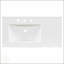 Meuble-lavabo de 36 po en bois avec cadre solide, portes à fermeture douce, tiroirs, tablette réglable, parfait pour les petites salles de bain