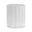 Kavala Hand-Crafted Fluted Textured Cement Side Table