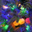 ? Décoration de Noël - Ensemble d'arbre de Noël illuminé en forme de bonbon de 2 pi, 3 pi avec lumières blanc chaud, arbre de Noël pour décoration intérieure et extérieure