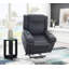 Fauteuil inclinable doux, fauteuil inclinable électrique en microfibre Nirion avec fauteuil chauffant et massant