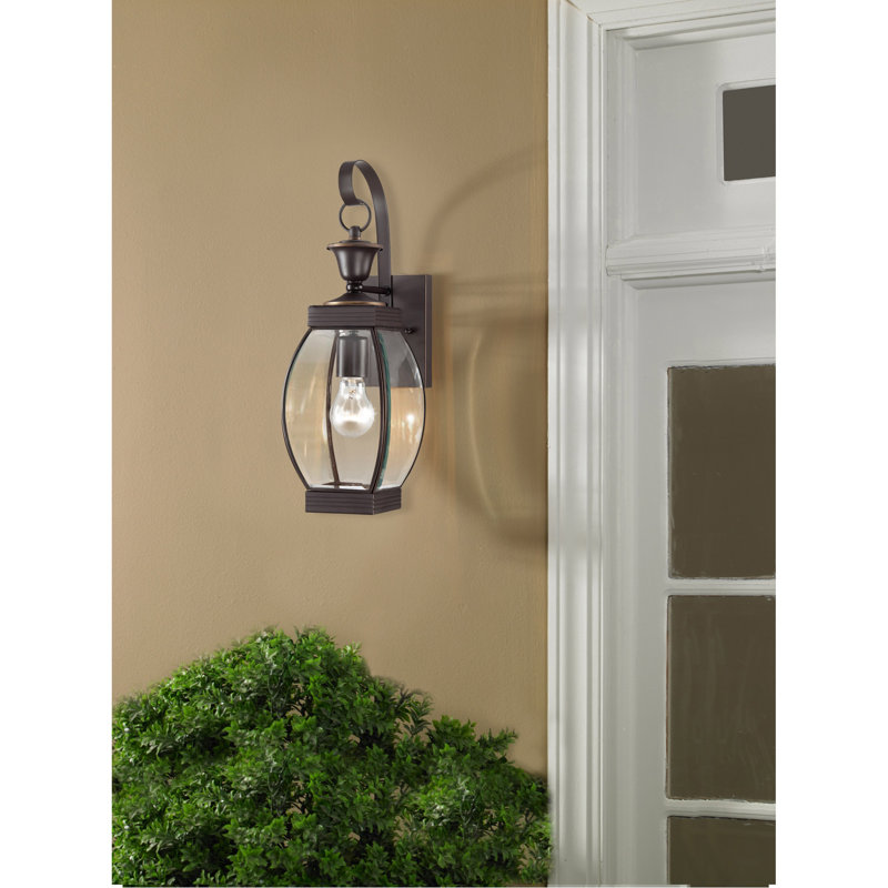 Pihu Solid Brass Wall Light, Medici Bronze