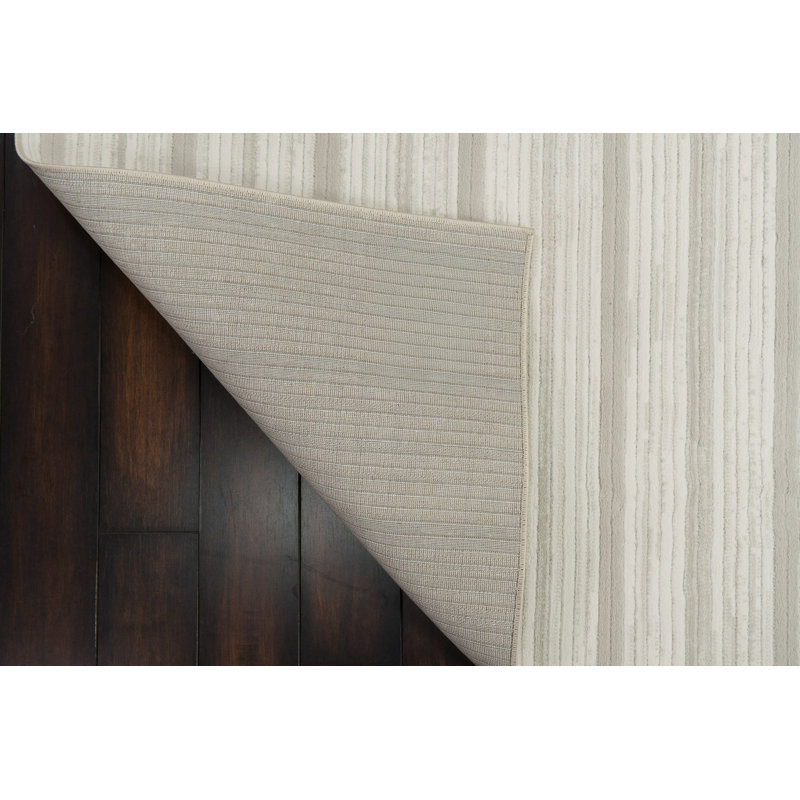Glenam 19480-910 Gris / crème, Rectangle 6 pi 7 po x 9 pi