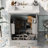 30.02'' Single Bathroom Vanity with Ceramic Top-847503174
