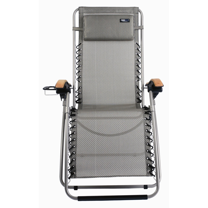 Fauteuil inclinable zéro gravité Martinsburg, Poivre et sel