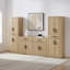 Bruckner 3-piece Sideboard And Pantry Set-1437054237