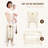 Baby Bassinet Bedside Crib, Pack And Play With Mattress, Diaper Changer, One-Push Setup Playards From Infants To Toddlers-1885141771