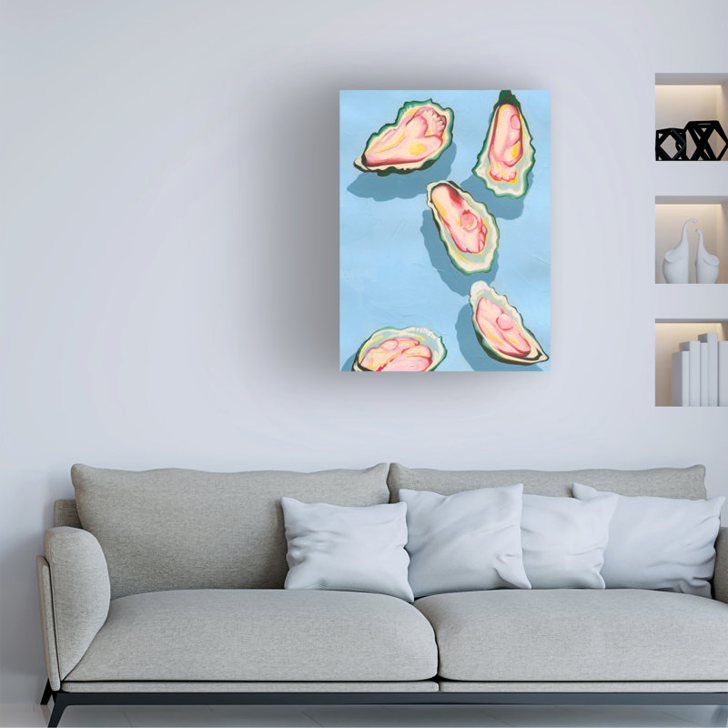 «Highland Dunes Grace Popp Summer Shucks II», art mural sur toile, H 19 po x l 14 po