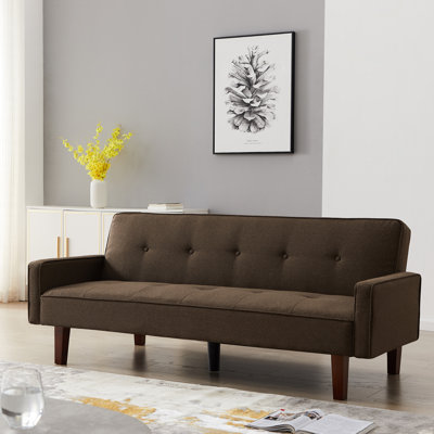 Eliga Upholstered 73.5'' Sleeper Sofa