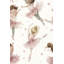 Adhésif mural fantaisiste amovible rose Ballerinas-1765282897
