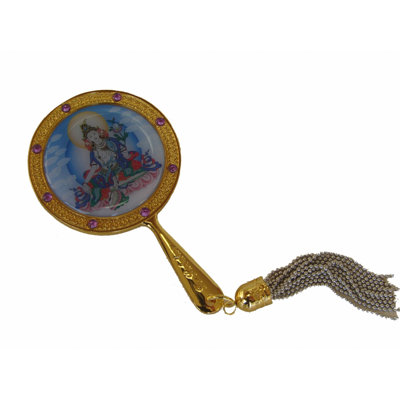 Décoration murale Miroir pour les maladies pacifiantes et la colère Tara