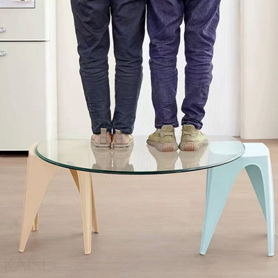 Plateau en verre trempé - rond de 23,6 po, épaisseur de 3/10 po