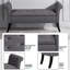 Sholom 52" W Tufted Upholstered Storage Bench with Rolled Arms-2036811686