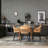 Modern Abstract Blue Gray Gold Area Rug-70293950