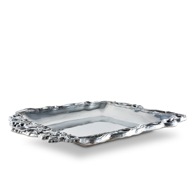 Grape Metal Decorative Tray