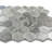 Eterna Hexx 2" x 2" Hexagon Glass Mosaic Wall & Floor Tile-98426094