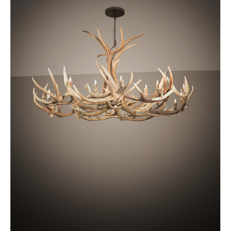 Rustic Lodge 18 - Light Chandelier