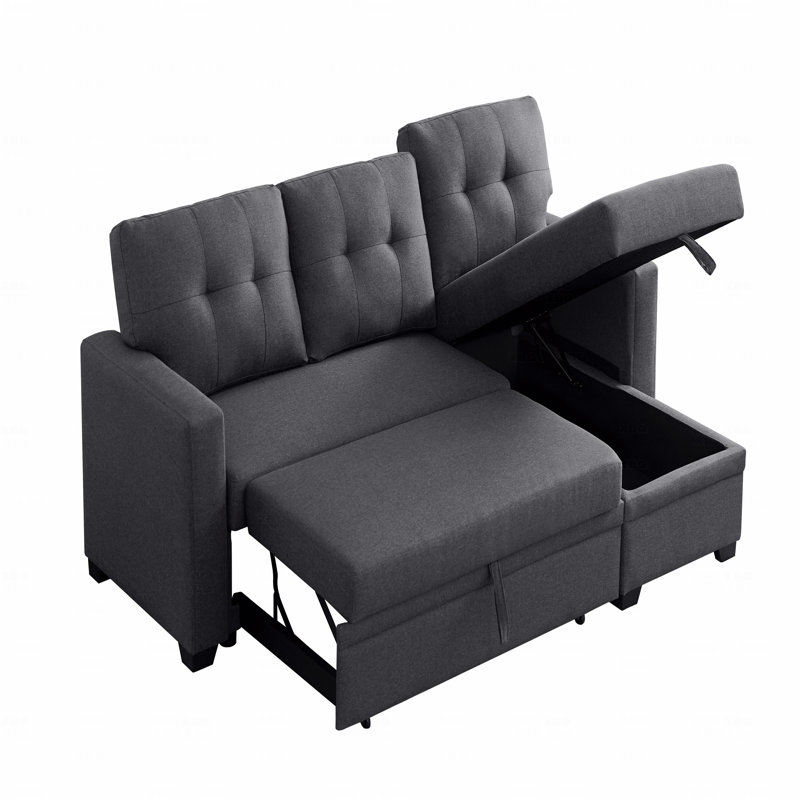 Canapé modulaire rembourré avec méridienne