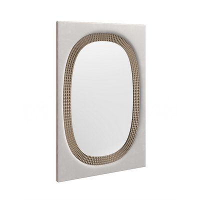 Oxford Resin Beveled Mirror