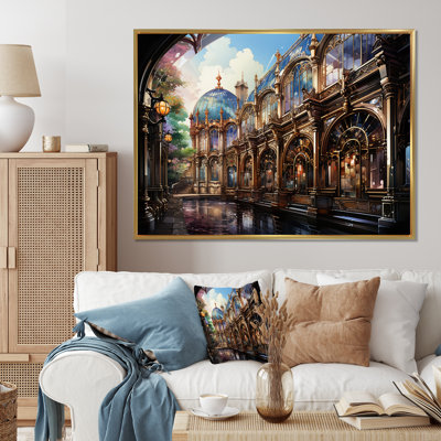 Carousel Whimsical Delight V, reproduction d'art sur toile