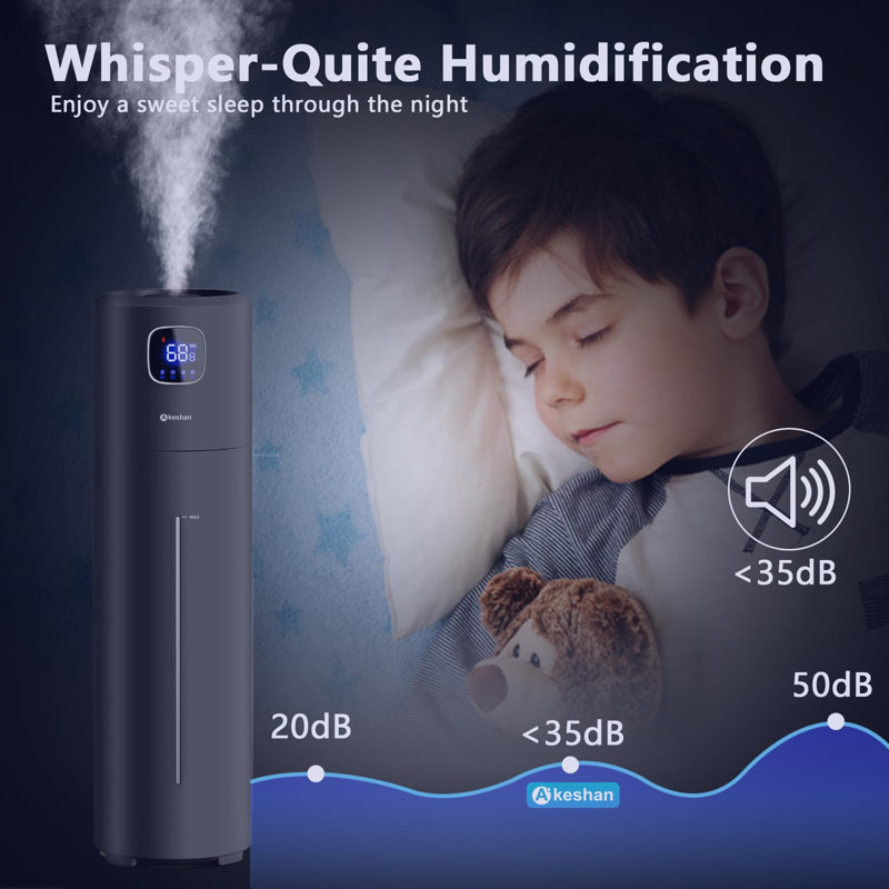 Humidificateur ultrasonique 9L / 2.5Gal