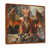 Brown Floater Framed, Solid Wood