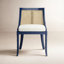 Elspeth Linen Mahogany Dining Chair