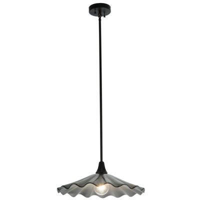 Luminaire suspendu conique à 1 lumière Huckstep