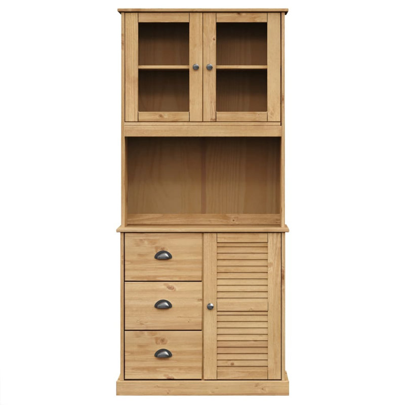 Jetmore 175cm Kitchen Pantry, Brown