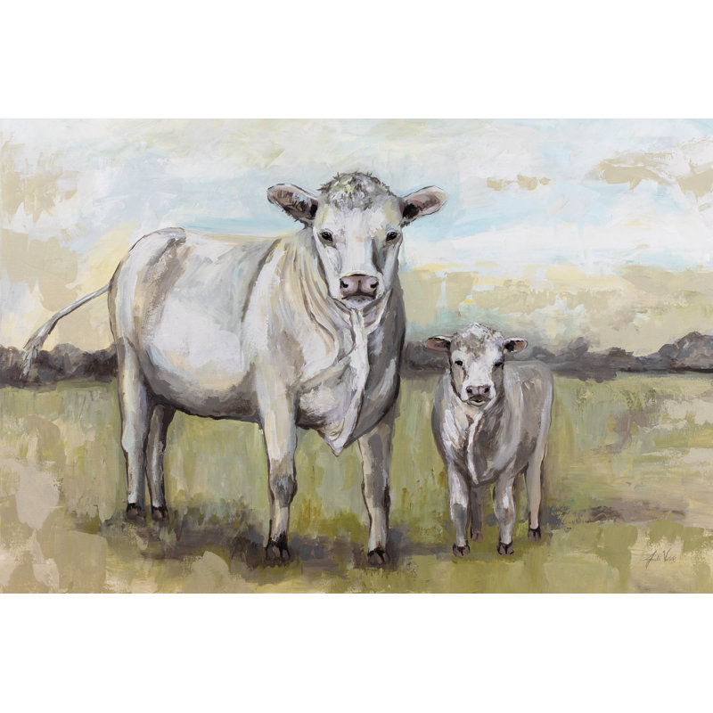 Idyllic by Jeanette Vertentes - Painting Print, 20cm H x 30cm W, Wrapped Canvas