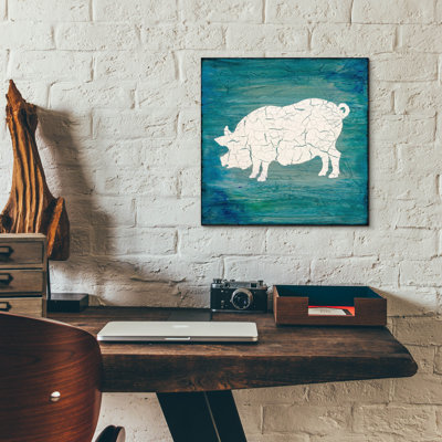 «Farm Pig» par Lightbox Journal sur plastique / acrylique