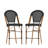 Bearl Upholstered Counter Stool with Aluminium Frame-897382402