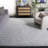 Tahoe Shag Performance Solid Color Rug-1766752074