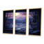 Purple River Winter Windows III - Winter Landscape Wall Art-1004661842-1004661865