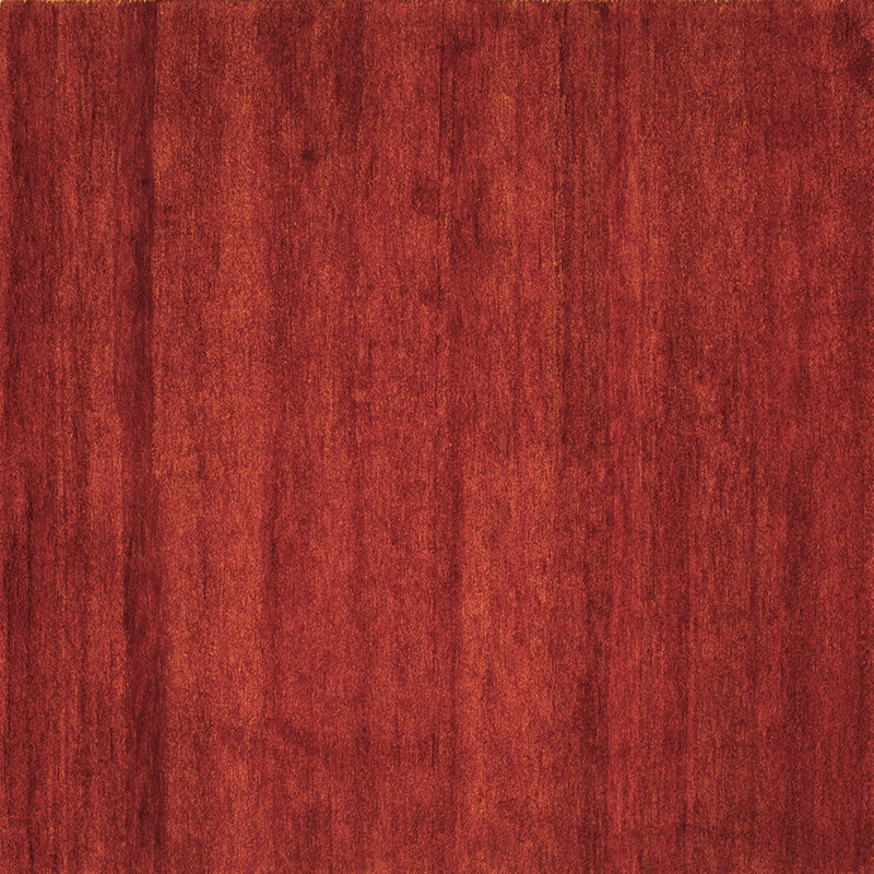 Tapis contemporains orange 537, Carré 8 pi