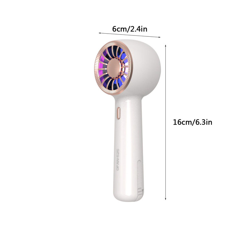 Petit ventilateur à main USB, White