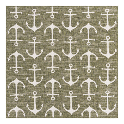 Machine Woven Polypropylene Plastic Rug