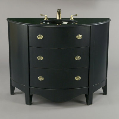 47'' Single Bathroom Vanity with Stone Top