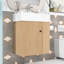 Meuble-lavabo 21,6 po avec lavabo en céramique et rangement à droite