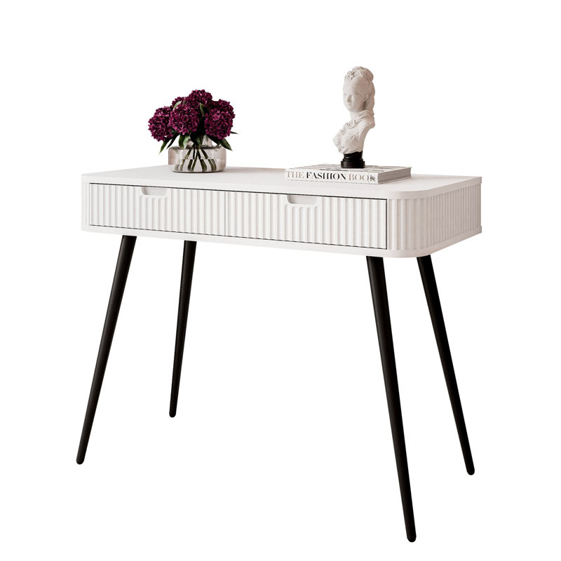 Console Table Pana, Black, White