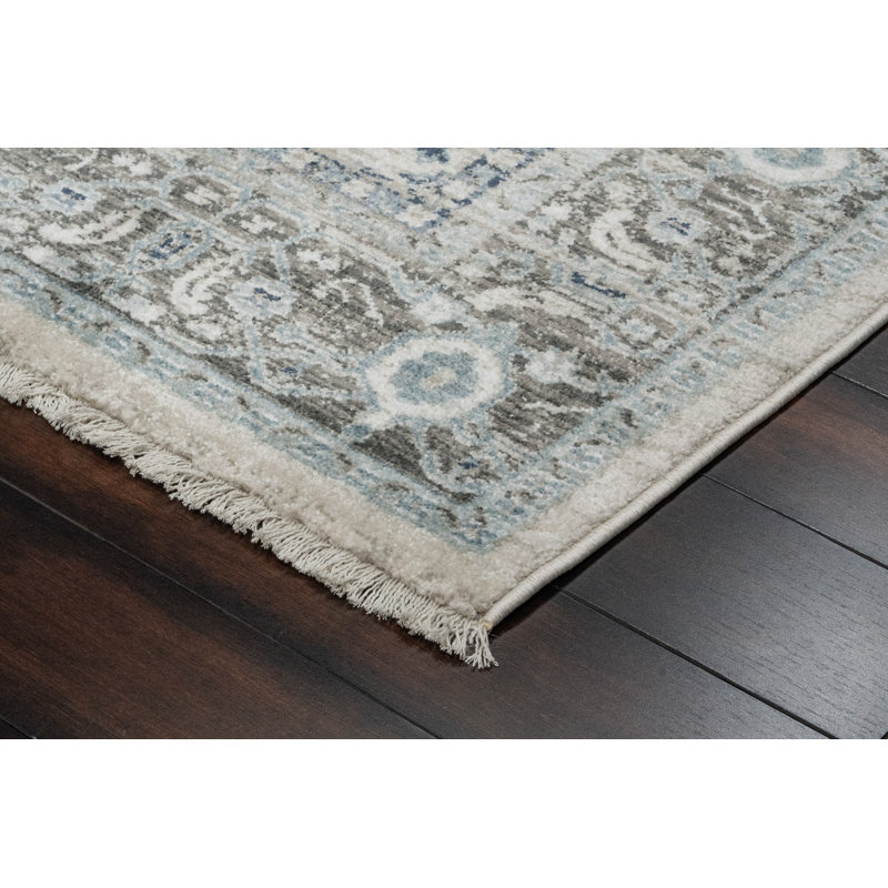 Tapis beige Omarion, Rectangle 9 pi 2 po x 12 pi 6 po