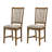 18'' H Linen Upholstered Side Chair