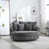 Charcoal Chenille