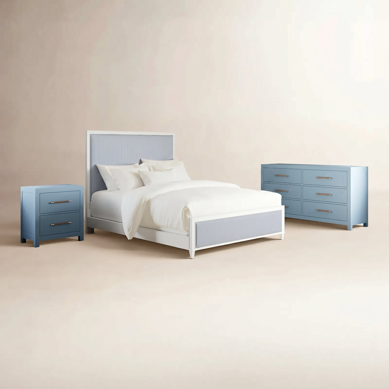 Lana 3-Piece Bedroom Set with Dresser, Queen