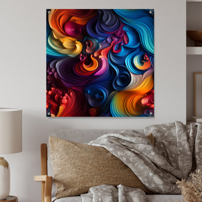 Currence - Abstract Acrylic Wall Art Glass