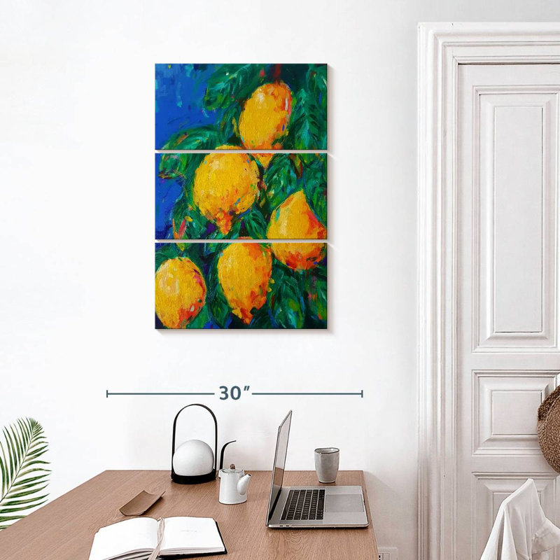 Yarlin Sorrento Citrons, H 32 po x l 20 po