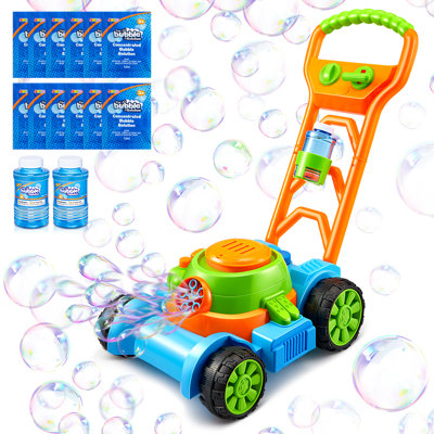 Bubble Lawn Mower Kids Bubble Machine