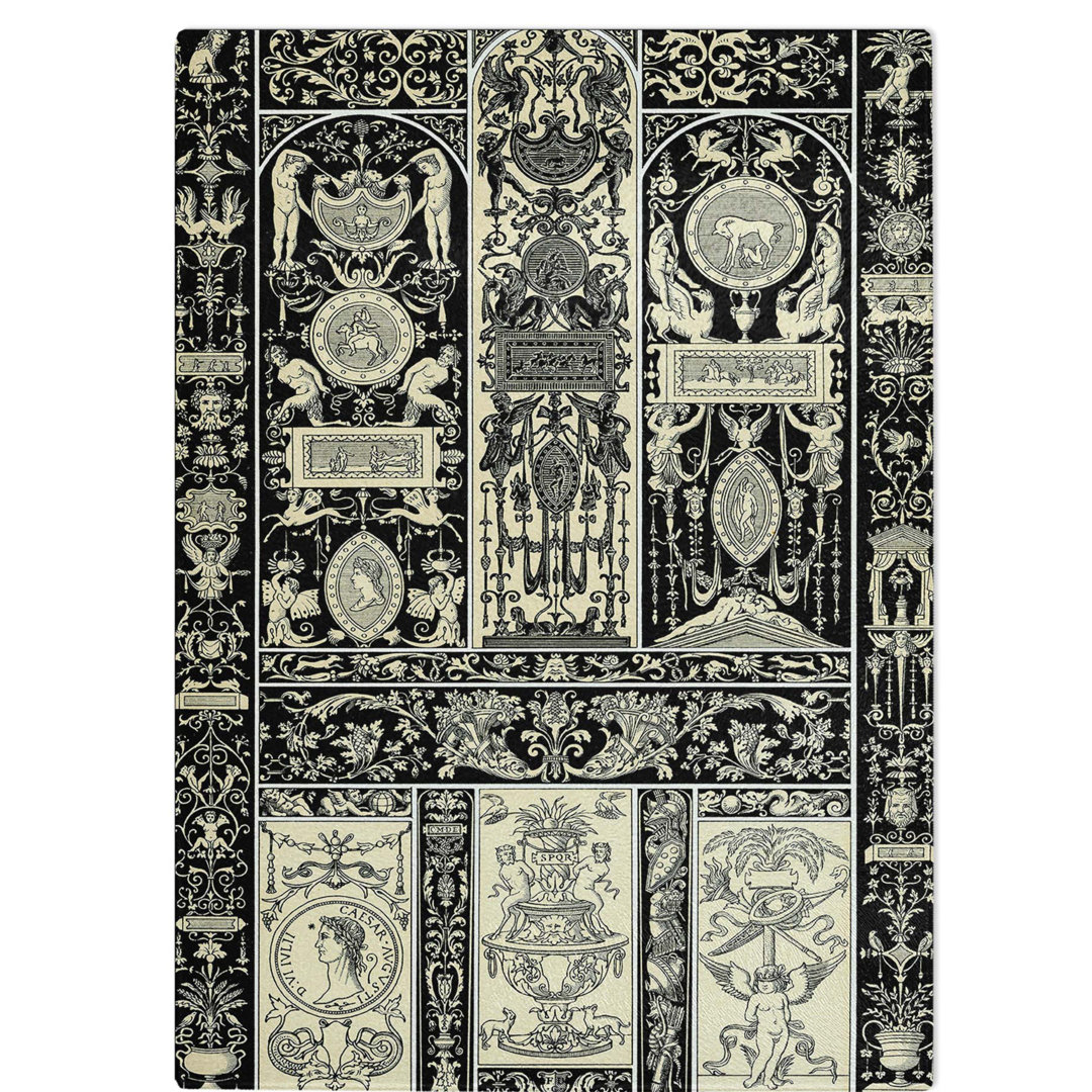 Tempered Glass Renaissance Period by Albert Racinet Chopping Board