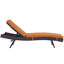Chaise longue d'extérieur en rotin Convene-1853069802